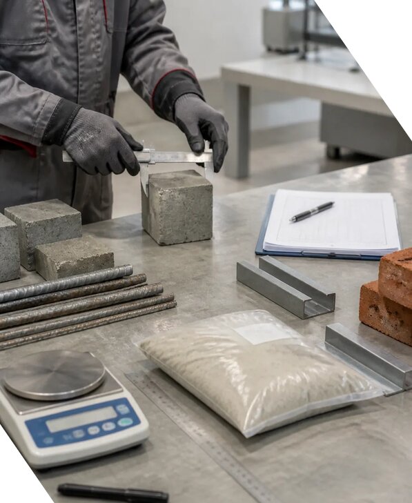 Услуги входного контроля строительных материалов в Сердобске