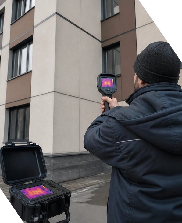Тепловизионное обследование зданий и сооружений в Сердобске